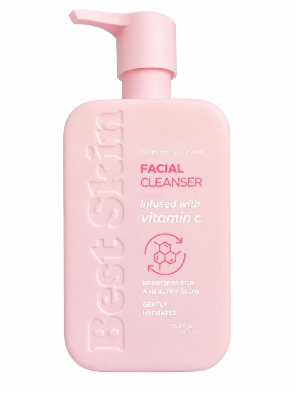 Clinical Works Vitamin C Facial Cleanser Hydrating Brightening Face Wash 450ml
